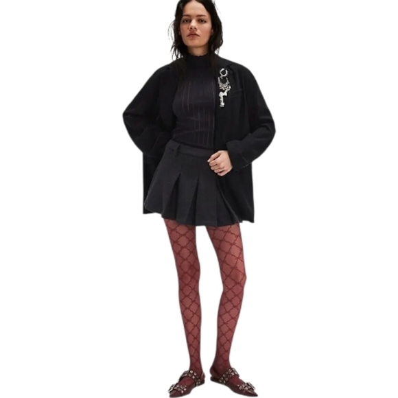 Free People Reggie Blazer In Midnight Combo, S, Edgy,Urban, Normcore/Grandpacore - Picture 2 of 11